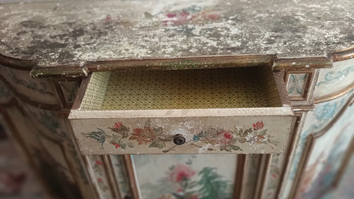 Mobile veneziano laccato inizio XX secolo-photo-5