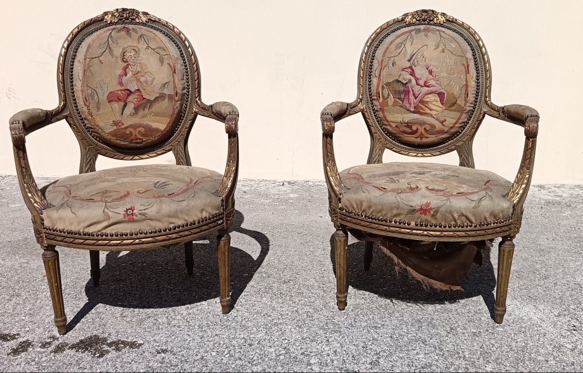 Coppia di poltroncine francesi 800-photo-1