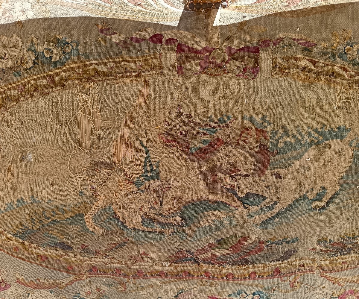 Divanetto francese decorato in oro 1800-photo-4