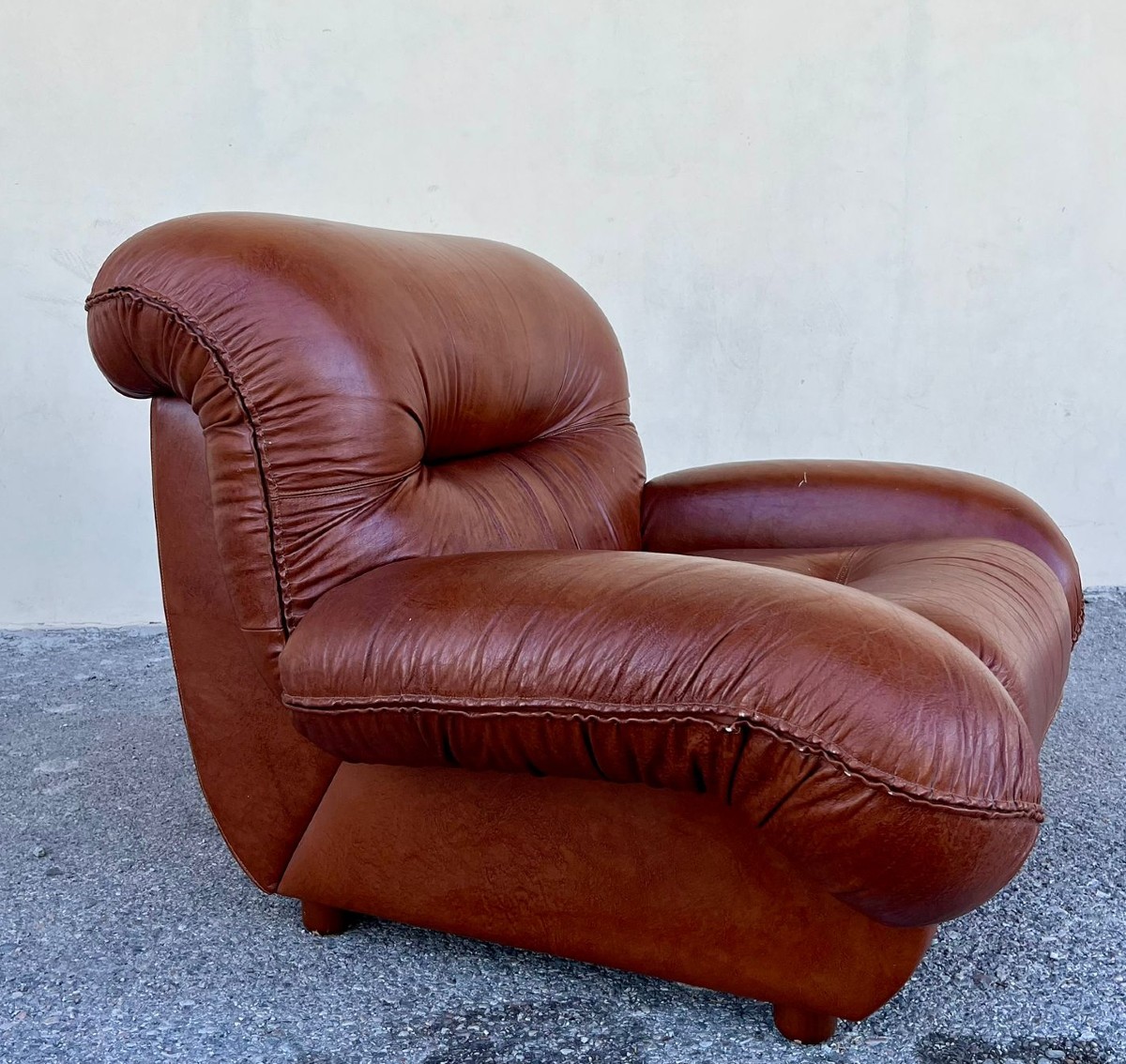 Coppia di poltrone vintage anni 70 Adriano Piazzesi-photo-2