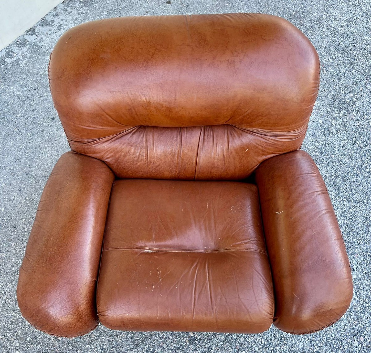 Coppia di poltrone vintage anni 70 Adriano Piazzesi-photo-1