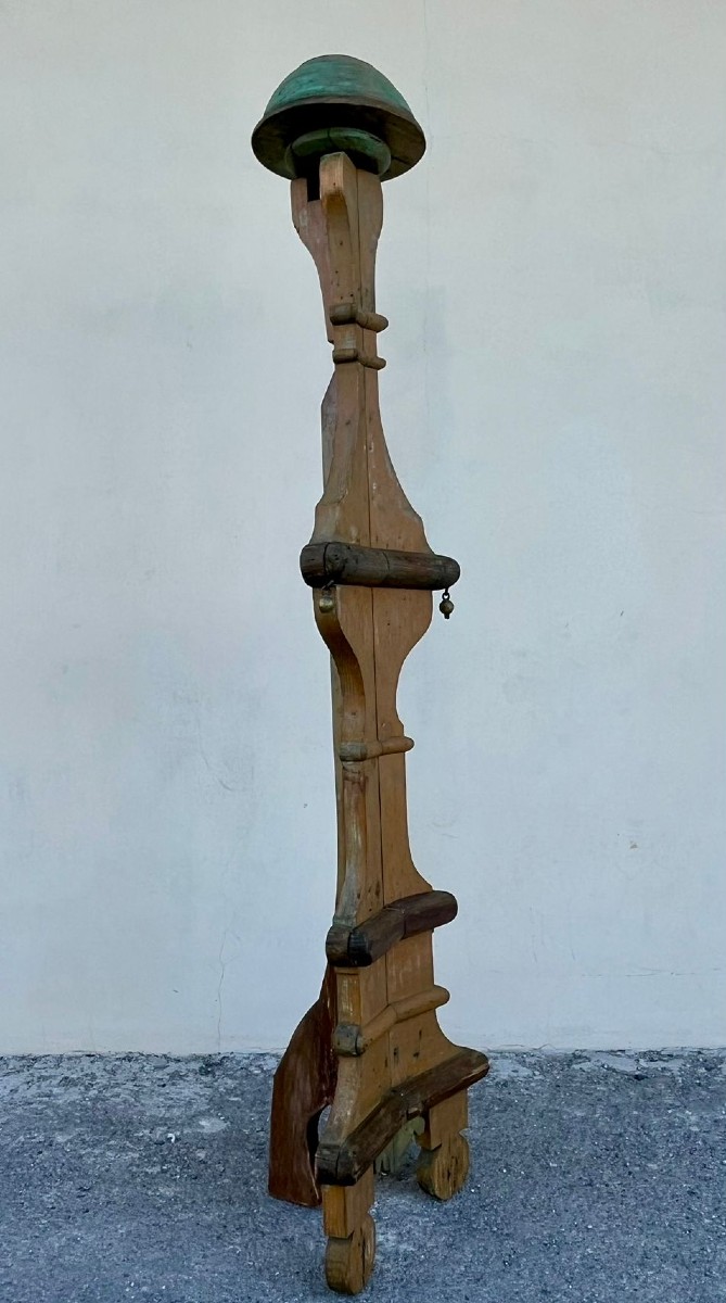 Tortiera in legno del 700 Italia-photo-3