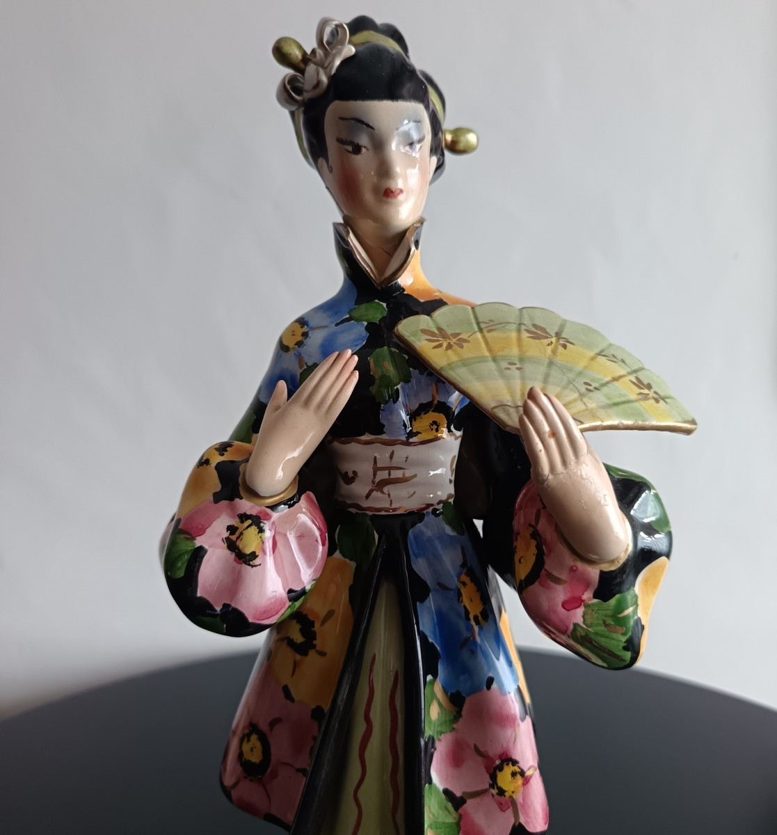 Geisha in ceramica 1930 Italia-photo-2
