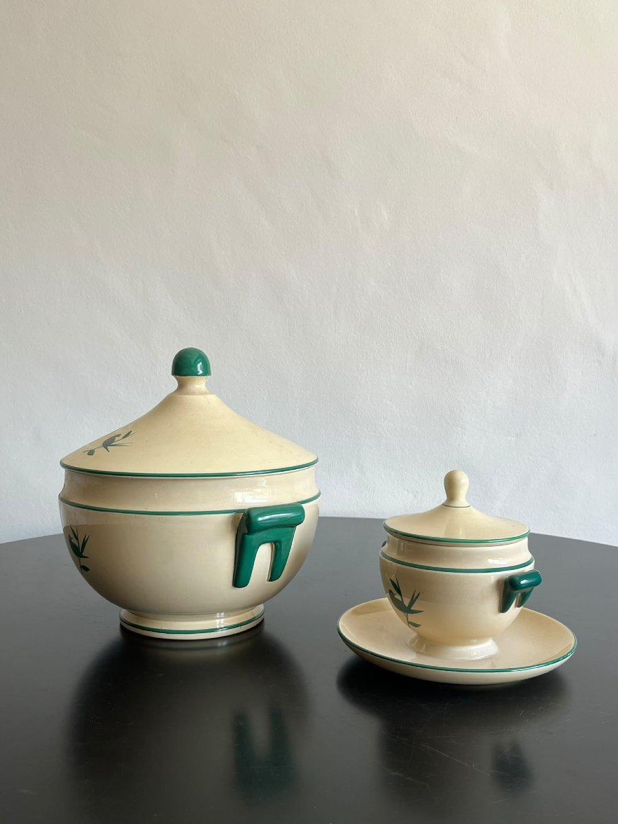 Servizio da tavola 1930 Giò Ponti per Ginori-photo-4