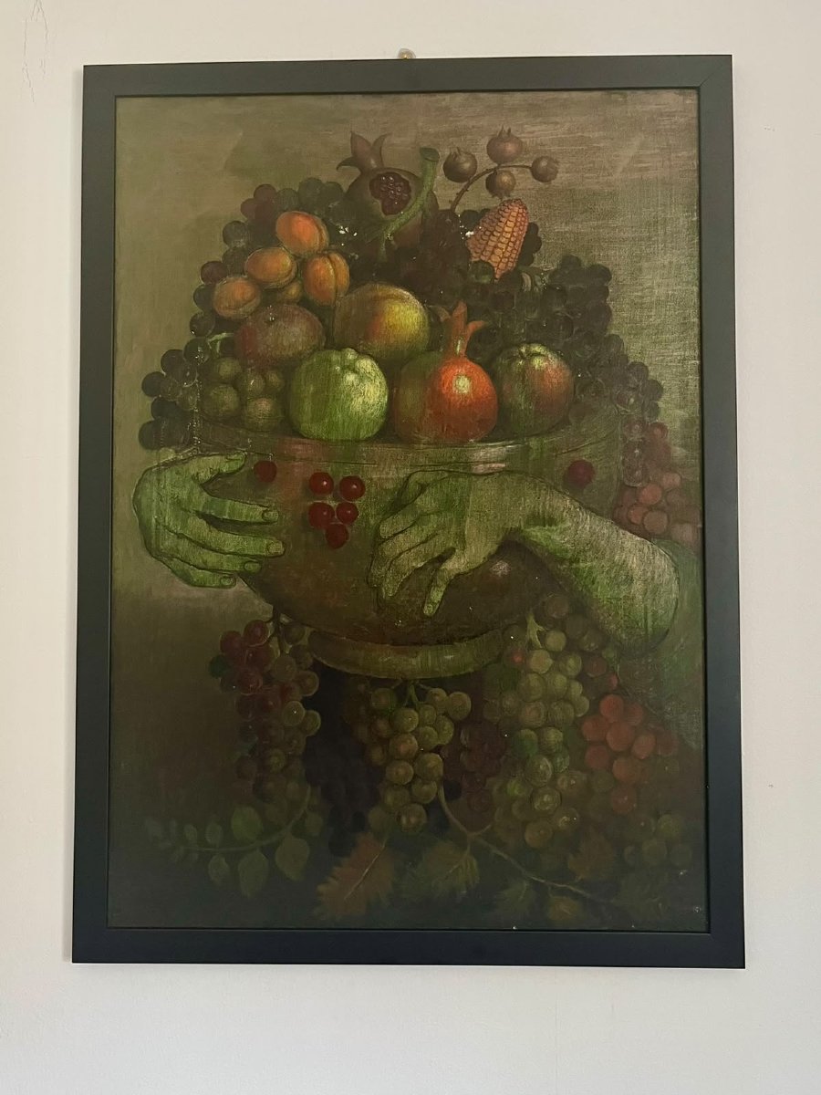 Olio su tavola: Le Stagioni – L’Inverno, 1950