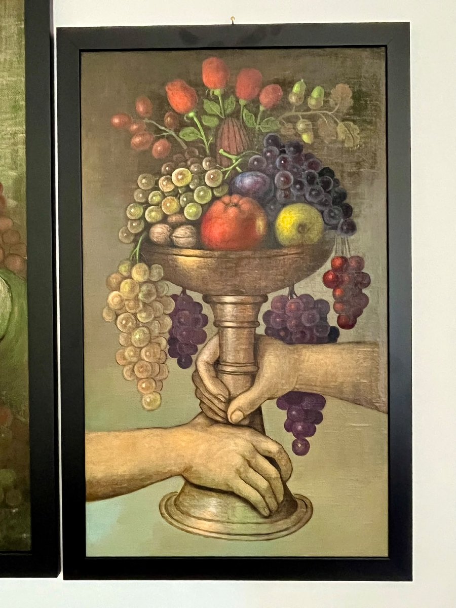 Olio su tavola: Le Stagioni – L’Autunno, 1950