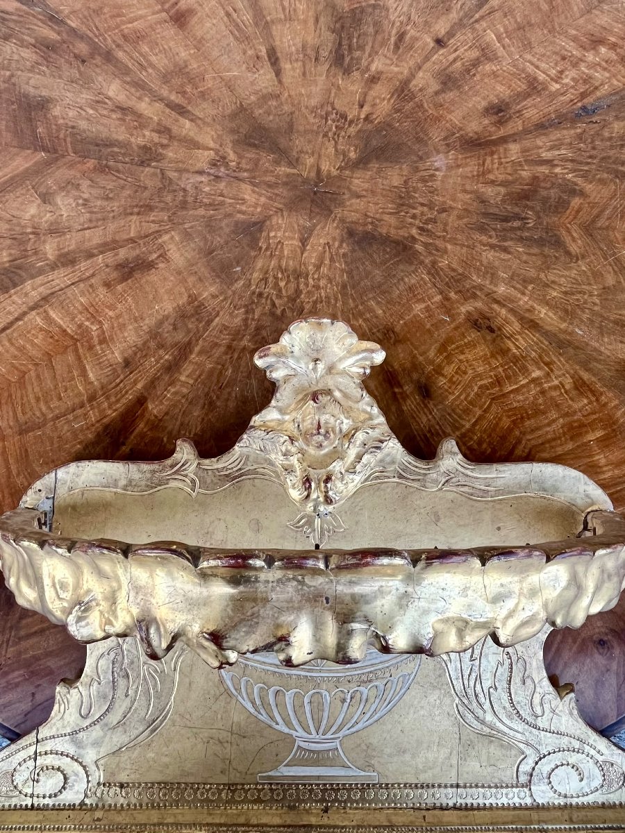 Fregio in legno del 700 oro zecchino -Roma-photo-2