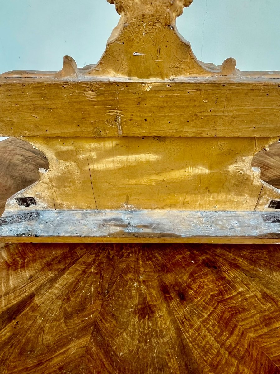 Fregio in legno del 700 oro zecchino -Roma-photo-3