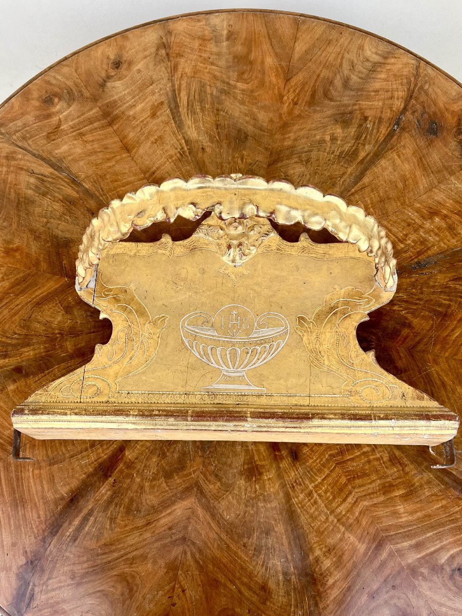 Fregio in legno del 700 oro zecchino -Roma-photo-4