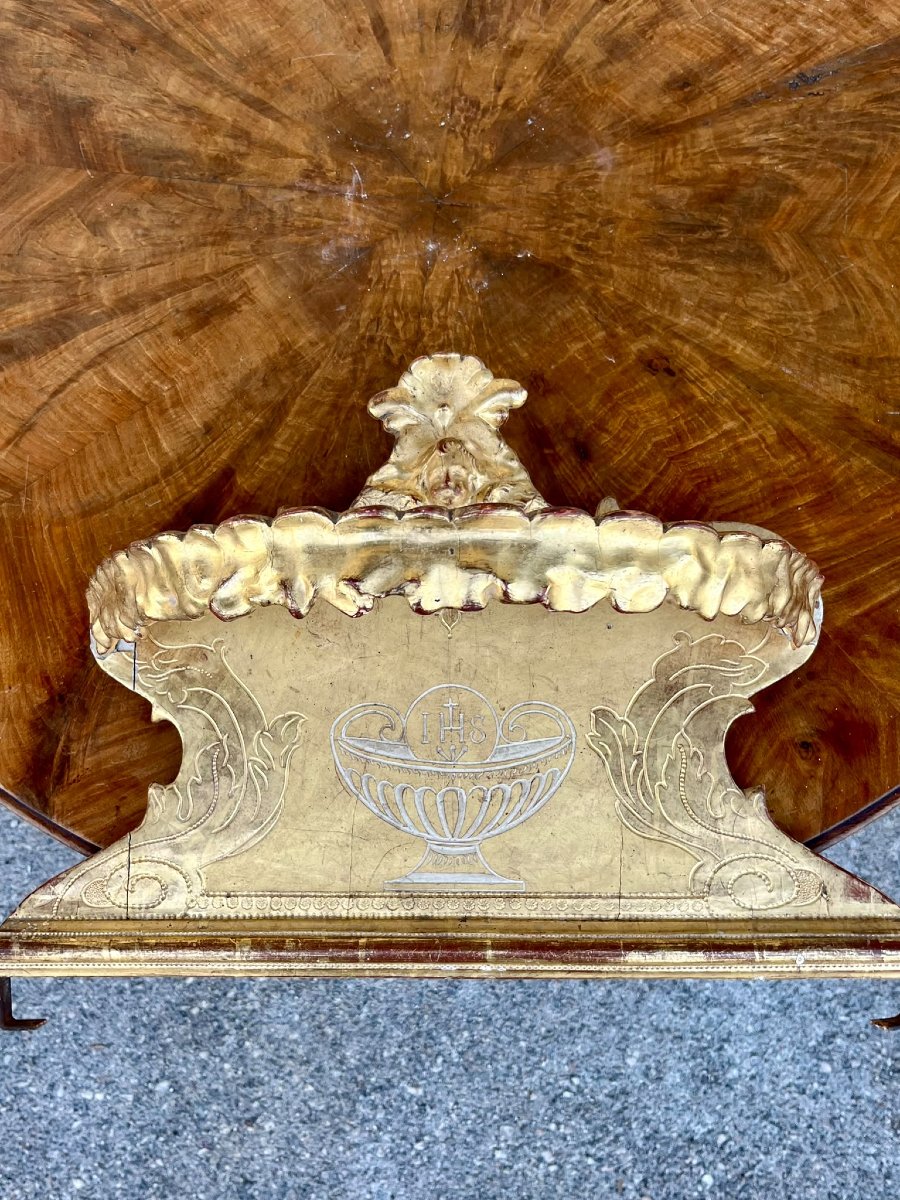 Fregio in legno del 700 oro zecchino -Roma