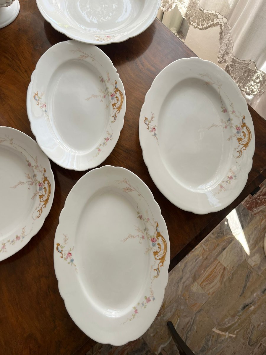 SERVIZIO PIATTI GINORI 1930 FLOREALE-photo-4