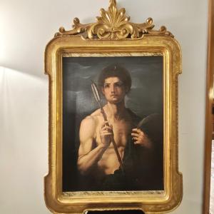 Olio su tela San Sebastiano primo ’700