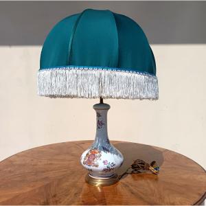 Lampada in ceramica francese della fine del XIX sec