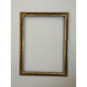 Cornice lignea laccata e dorata oro zecchino veneziana del 700