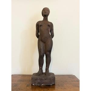 Eva la prima donna scultura in terracotta Arturo Martini