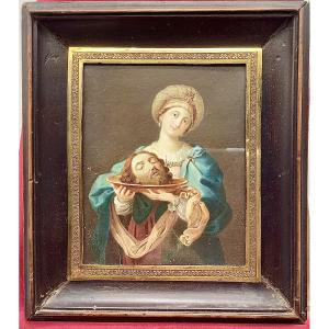 44_miniature: Salome Holding The Head Of Saint John The Baptist On A Platter, After Guido Reni