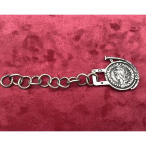 54_ Part Of A Hunter's Cloak Buckle 