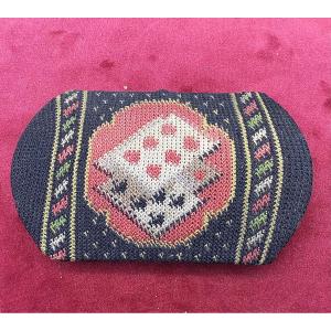 56_ Embroidered Playing Card Case 
