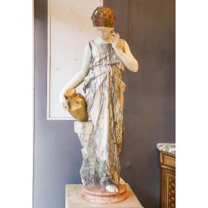 Very Important Orientalist Marble Sculpture
