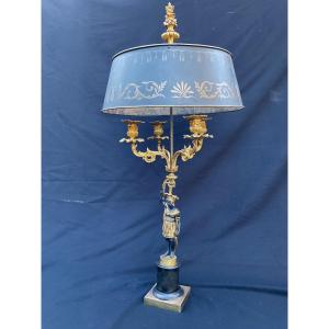 Bon Sauvage Gilded Bronze Hot Water Bottle Lamp