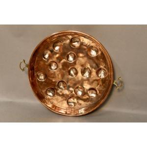 Important Copper Snail Dish