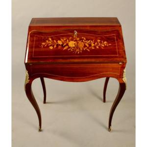 Napoleon III Inlaid Slope Desk