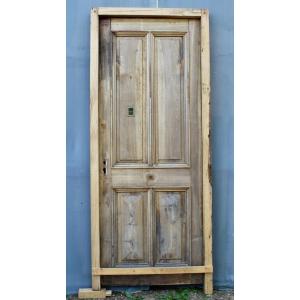Lot Of 19th Century Solid Walnut Convent Doors