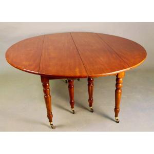 Jacob 8 Leg Banquet Table In Solid Mahogany 4m50