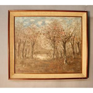 Landscape Painting By Partog Vartanian 1902-1987