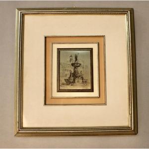 Engraved Plate From Italian Jeweler Mastro 7