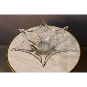 Large Cut Crystal Cup From Lorraine Diameter 47 Cm