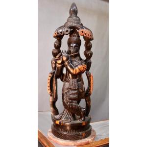 Khmer Statue In Solid Ebony