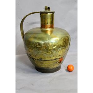 18th Century Copper Milk Cane
