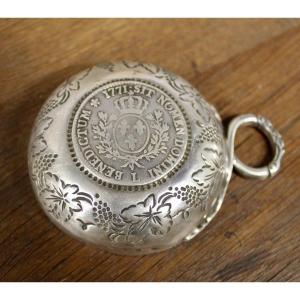 Tastevin In Silver Dated 1771 With 2 Hallmarks