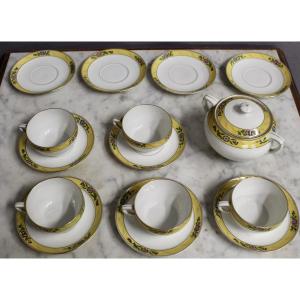 Part Of The Emile Bourgeois Tea Service, Paris 