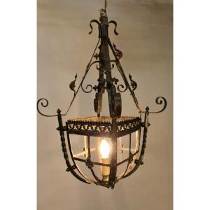 Wrought Iron Lantern