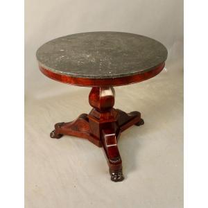 Restoration Mahogany Pedestal Table