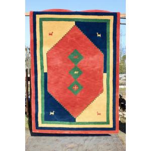 Indian Wool Rug 210 X 290 Cm
