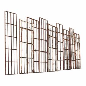 Former 17th-century Wrought Iron Castle Greenhouse 