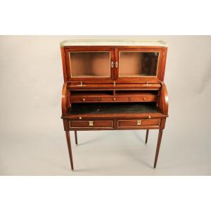 Louis XVI Mahogany Cylinder Desk