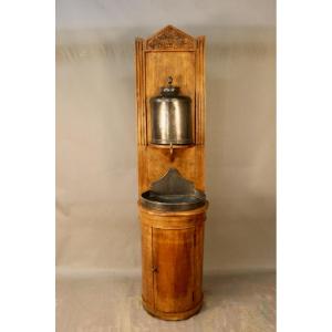 Pewter Fountain On A Louis XVI Style Base