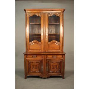 Louis XV Period Double-bodied Glazed Buffet