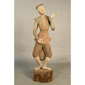 Asian Wood Sculpture 