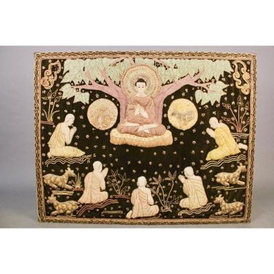 Thai Relief Tapestry