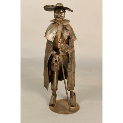 Statue Of Berger Signed Bocquin Rumilly