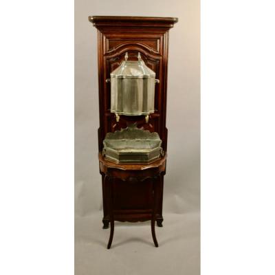 Pewter Fountain On XVIIIth Building