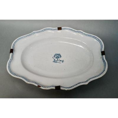 Eighteenth Moustiers Earthenware Dish