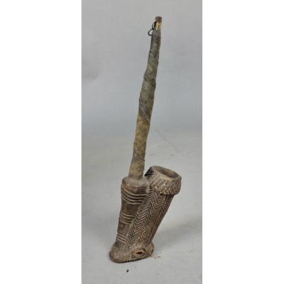 Terracotta Pipe From Cameroon, Bamiléké Tribe