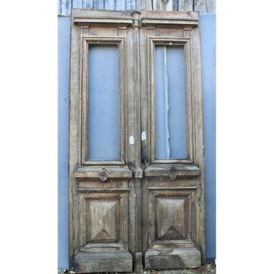 Porte Cochere In Oak With Diamond Tips