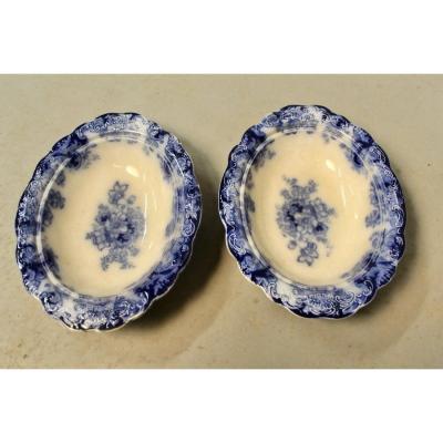 Pair Of Vegetables Alfred Meakin England Royal Semi Porcelain